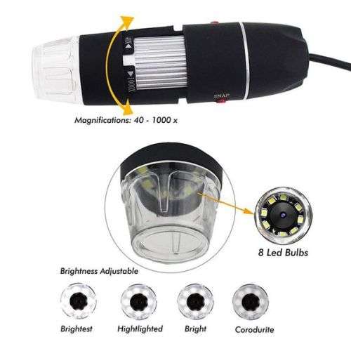 DIGITAL MICROSCOPE 1000X ZOOM
