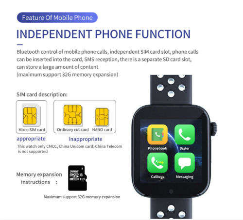 SQUARE FULLY TOUCH ADVANCED SMART WATCH