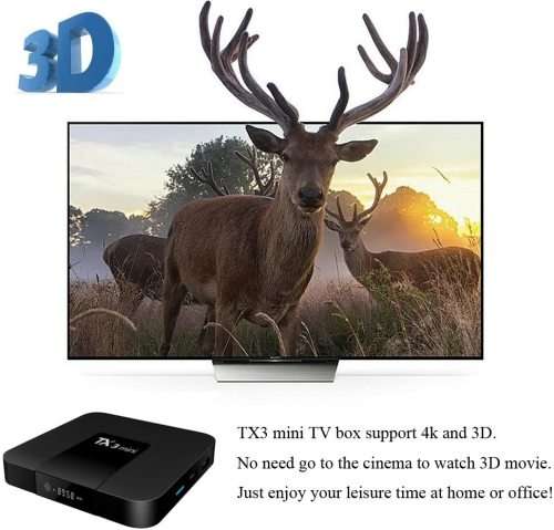 Android Smart TV Box TX3 Mini Android TV Box with S905W Quad Core 64 Bit 3D 4K