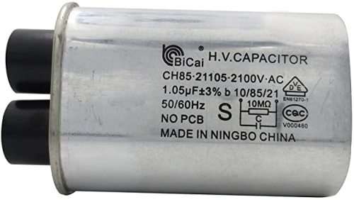 DEFY MICROWAVE OVEN  H.V. CAPACITOR 2100VAC 1.05uF +/- 5%