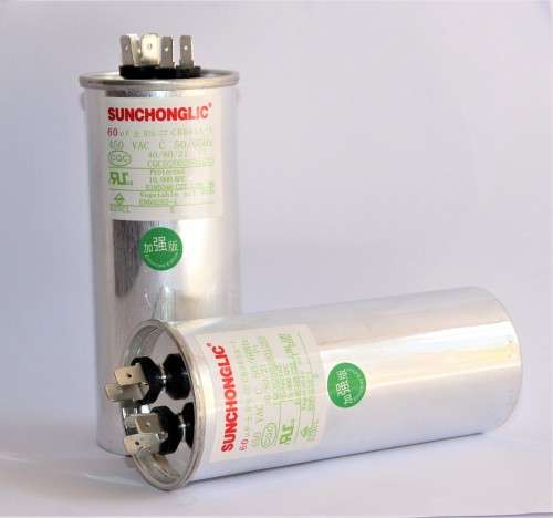 450VAC 60uF DUAL CAPACITOR