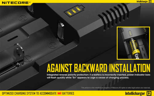 Nitecore Intellicharger i2 v2 universal charger (Li-ion Ni-Mh, Ni-Cd) (i2)