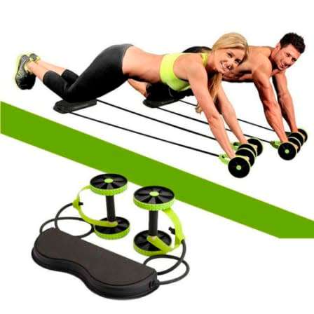 Revoflex Xtreme Full Body Workout New Core Double Wheels