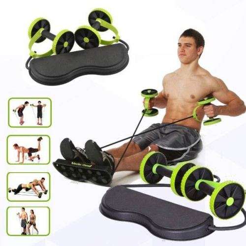 Revoflex Xtreme Full Body Workout New Core Double Wheels