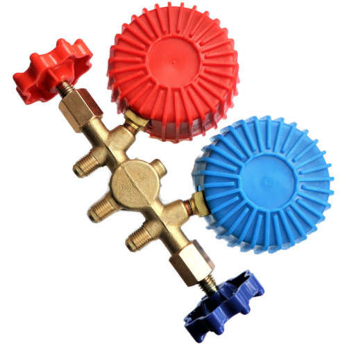 Quality Aircon Manifold Gauge Set With R410a Adapter