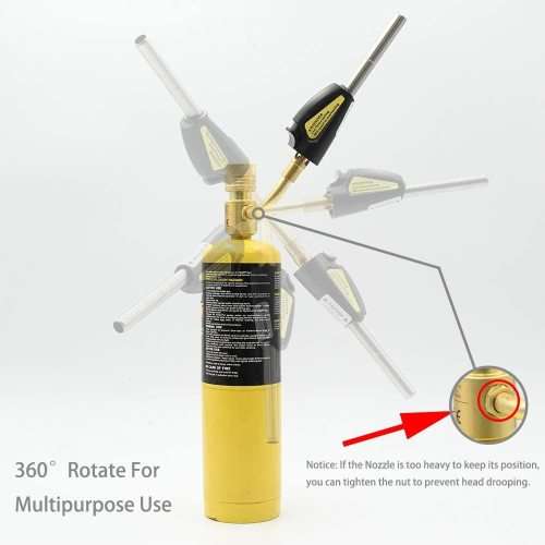 Mapp Gas Torch with Ignition