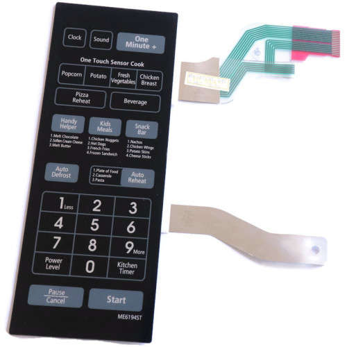 Samsung Microwave Oven Touch Control Pad