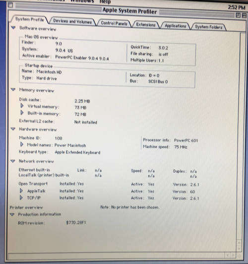 Power Macintosh 7200