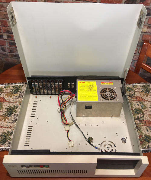 Horizontal desktop casing with (faulty) PSU