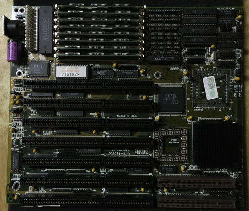 Opti 495SLC 386/486 MB /w SX2-50 CPU and 20MB RAM