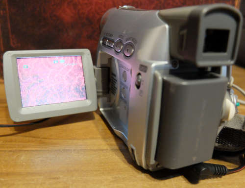 Canon MV800 camcorder