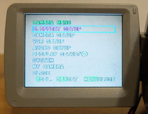 Canon MV800 camcorder