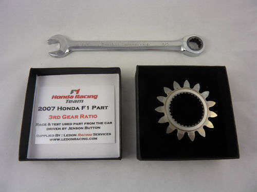 Honda F1 3rd Gear Ratio - Ex Jenson Button part