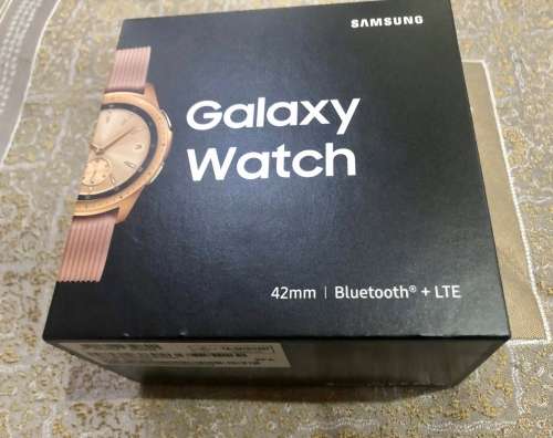 Samsung Galaxy Smart Watch 42mm Bluetooth LTE - Rose Gold (Box opened but never used)