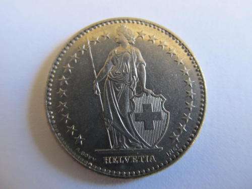 1990  French coin Helvetta