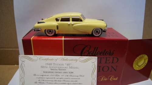 b028  MATCHBOX DINKY SCALE 1:43 '48 50 TUCKER TORPEDO