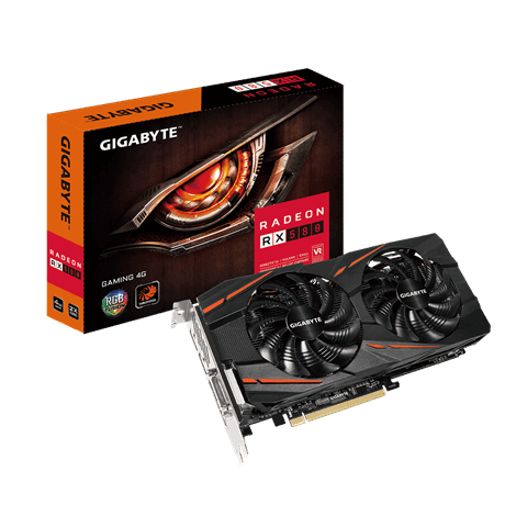 Gigabyte Radeon RX580 Gaming 4G Graphics Card