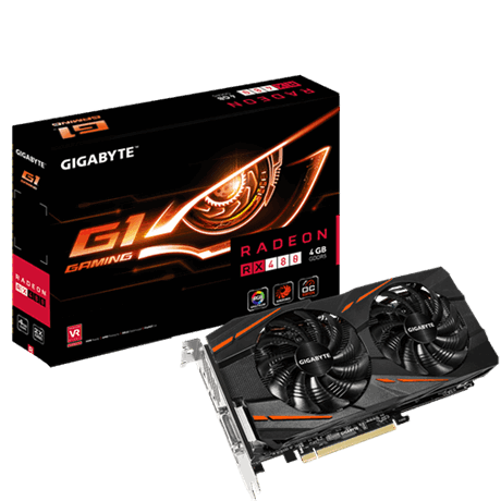 Gigabyte Radeon RX 480 G1 Gaming 4G