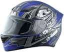Motorcylcle helmet - CE safety approved full face . Ideal for bikes and atv's