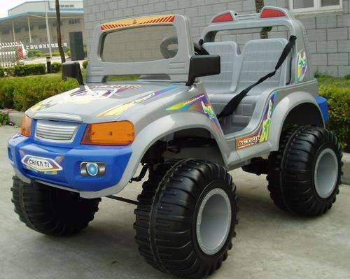 Battery powered 12 volt 2 seater 2 speed BIG Jeep