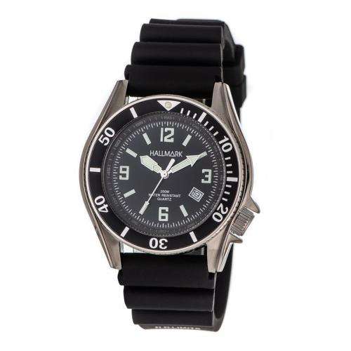 Brand new,authentic "HALLMARK" all stainless steel men watch ( Very low shipping)