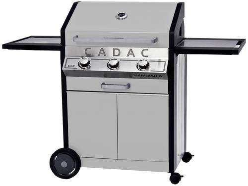 Cadac Meridian 3 Burner Grey with double side tables-Demo Model