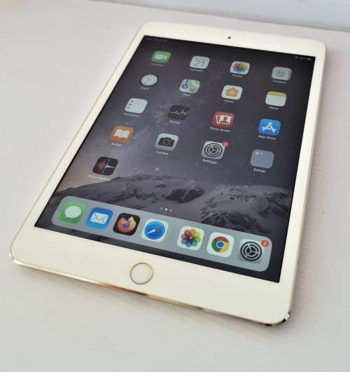 Apple iPad Mini 3 - Gold 16GB WiFi + 4G!! (Like New!)