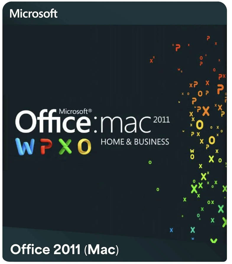Microsoft Office 2011 - Home and Business for Mac
