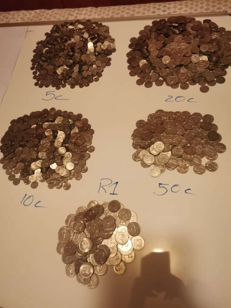 Over 5000 coins in mint condition