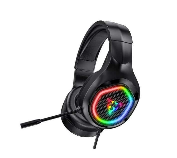 RGB Backlight Gaming Headset with noise cancelling mic