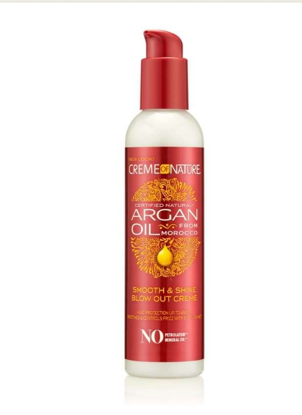 Creme Of Nature Argan Heat Protector Smooth & Shine Blow Out Creme 226ml