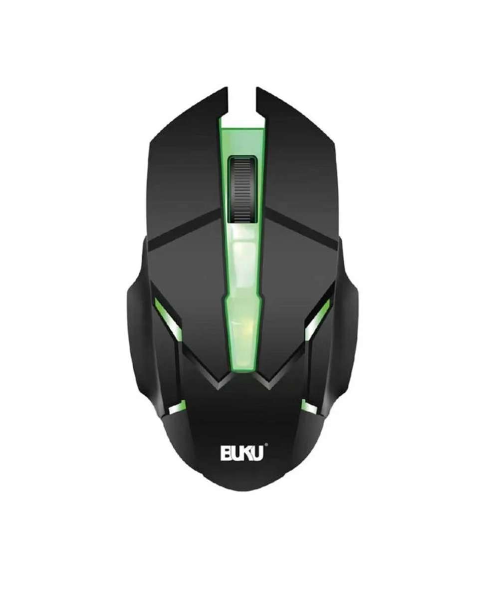 Buku wired gamer mouse with RGB light