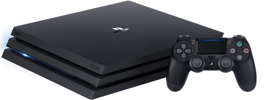 Sony PlayStation 4 Pro 1Tb (Model: CUH-7016B) (4K HDR Gaming) + 2 Games + Controller + FREE Shipping