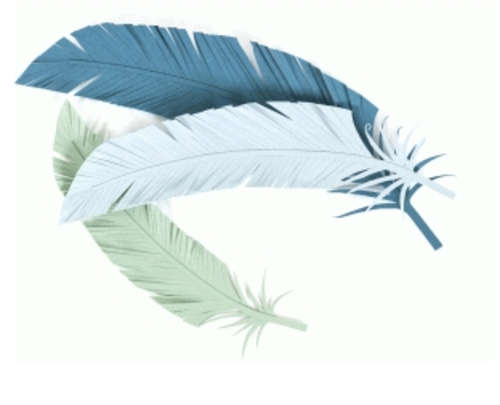 paper feathers