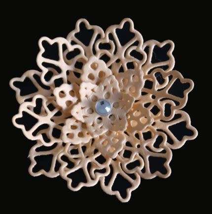 Classy flower (4cmx4cm)