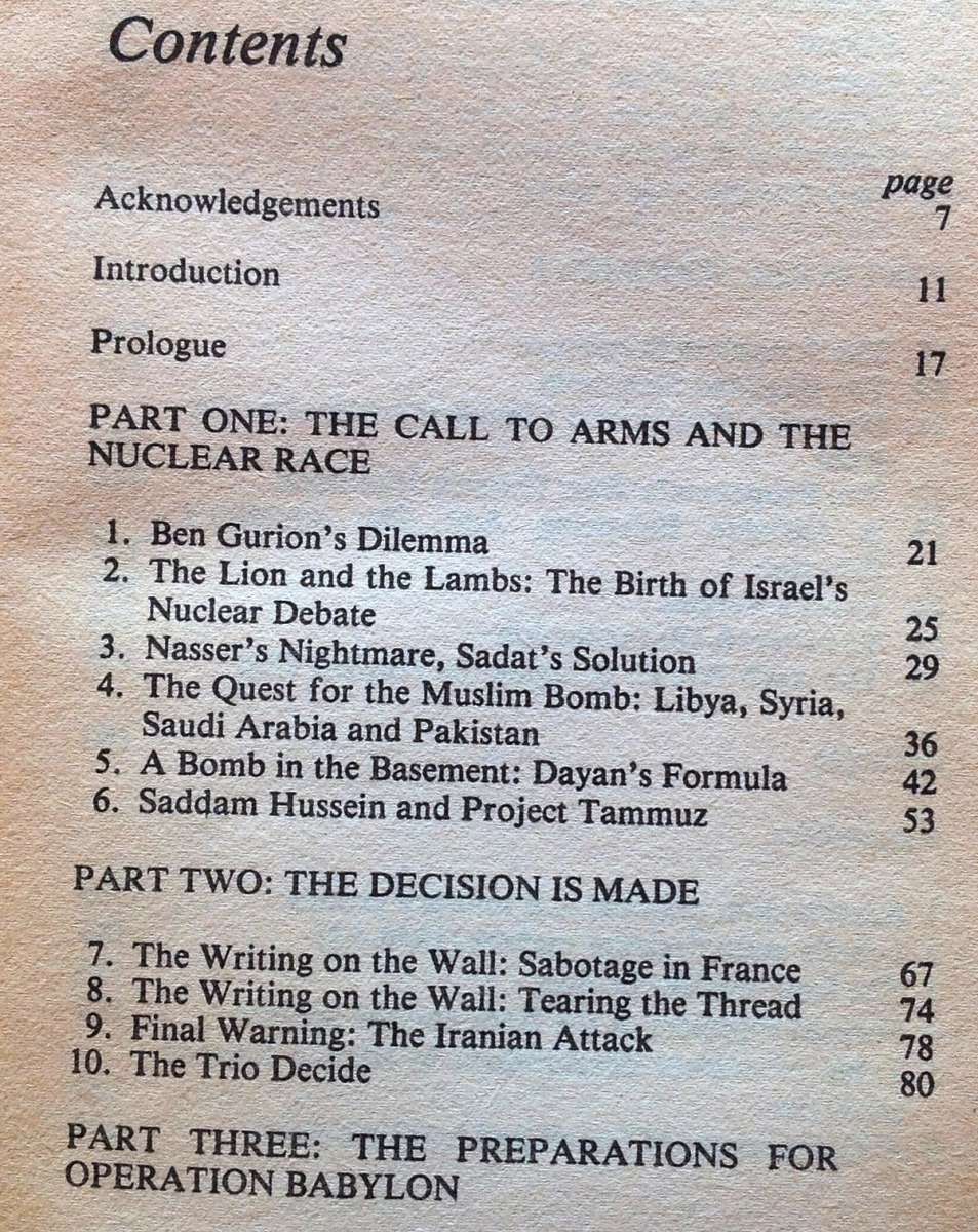 Two Minutes over Baghdad - The Iraqi Nuclear Plant destruction - Perlmutter,  Handel, Bar-Joseph