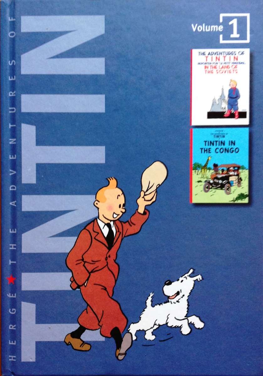 TINTIN - Hardcover - Volume 1 - Land of the soviets - Tintin in the Congo