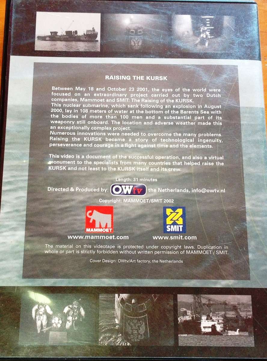 DVD - Raising the Kursk