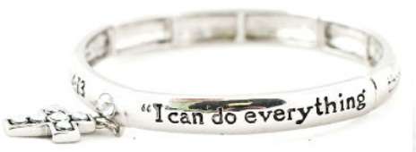 Religious/Christian juwellery bracelets - I can do all things