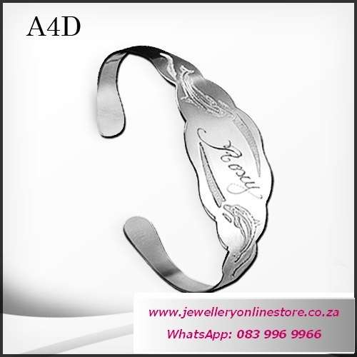 Valentine gifts - Personalized open end bangle plus FREE engraving