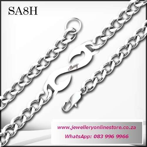 Valentine gifts - Personalized men chain bracelet plus FREE engraving