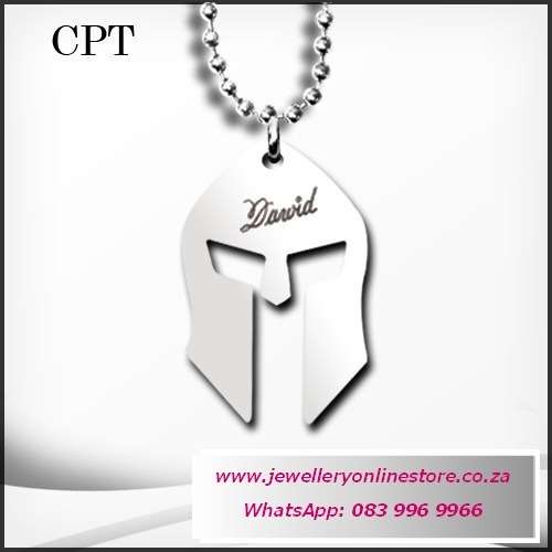 Valentine gifts - Personalized men chain pendant plus FREE engraving