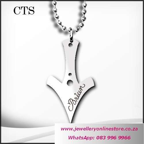 Valentine gifts - Personalized men chain pendant plus FREE engraving