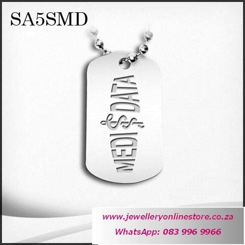 Medic bracelet or necklace - with your alert engraved