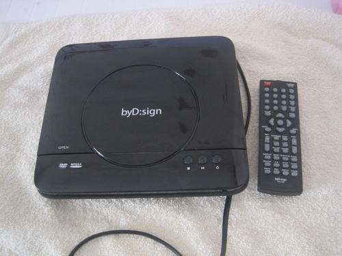 By.dsign portable dvd player with remote and USB