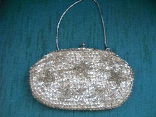 VINTAGE BEADED EVENING BAG