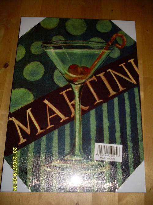 Cocktail canvas print