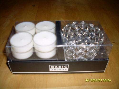 Basic Aromas Tea light Candle burner set!