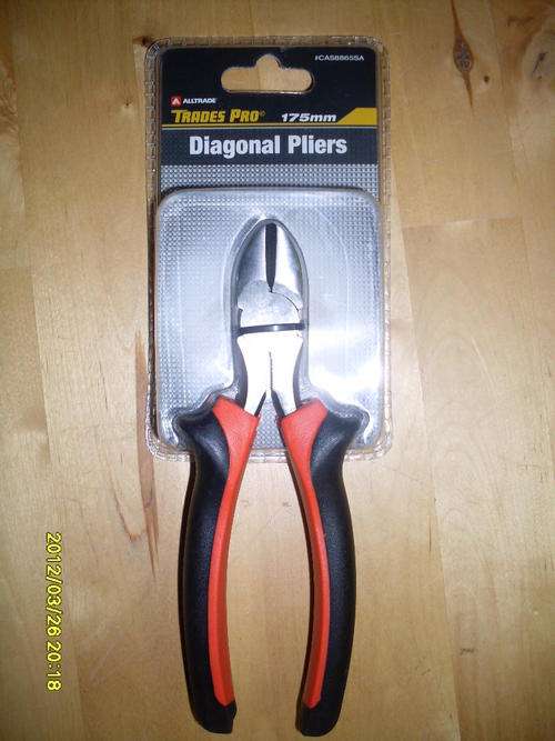 Diagonal pliers 175mm