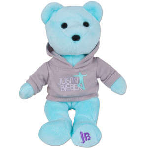 Authentic Justin Bieber Skateboard Bear